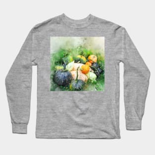 Fall Pumpkin Harvest Long Sleeve T-Shirt